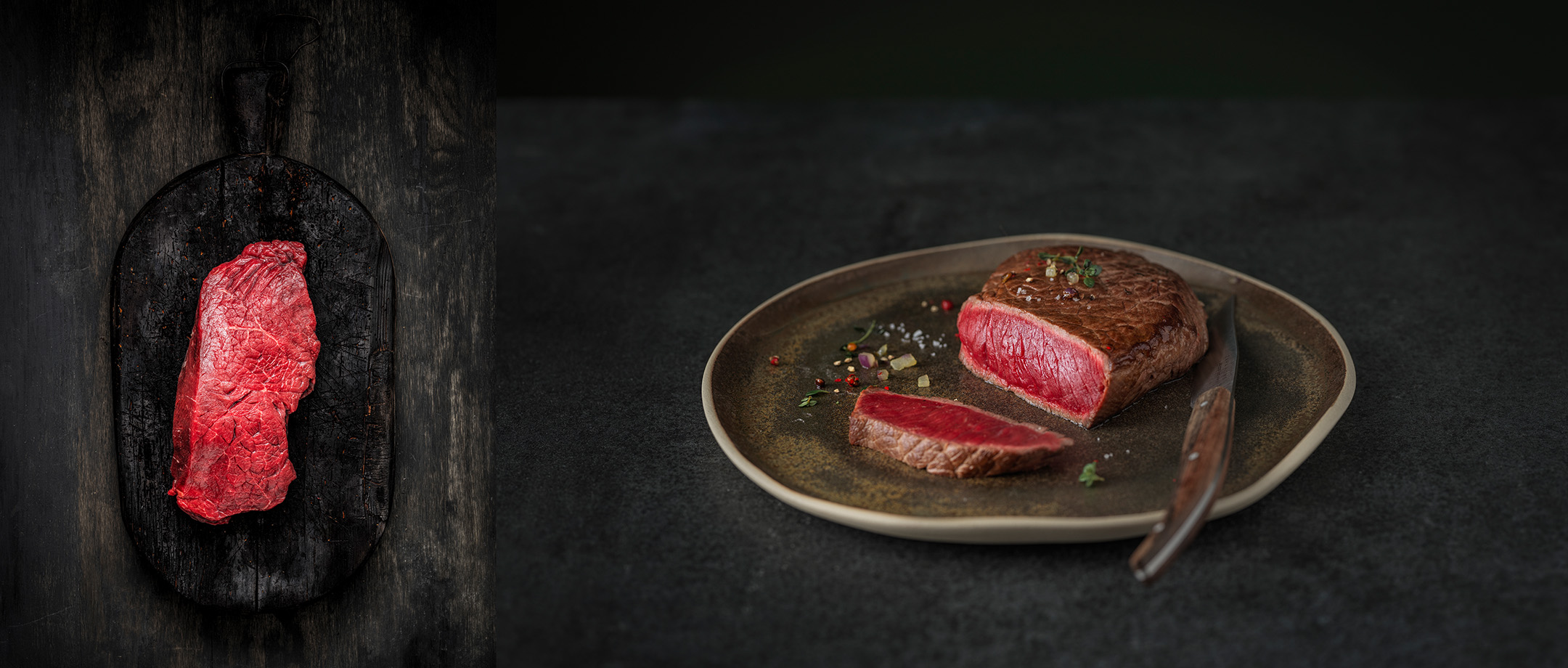 Studio Mixture, fabrique expérimentale d’images culinaires à Nantes : rumsteack