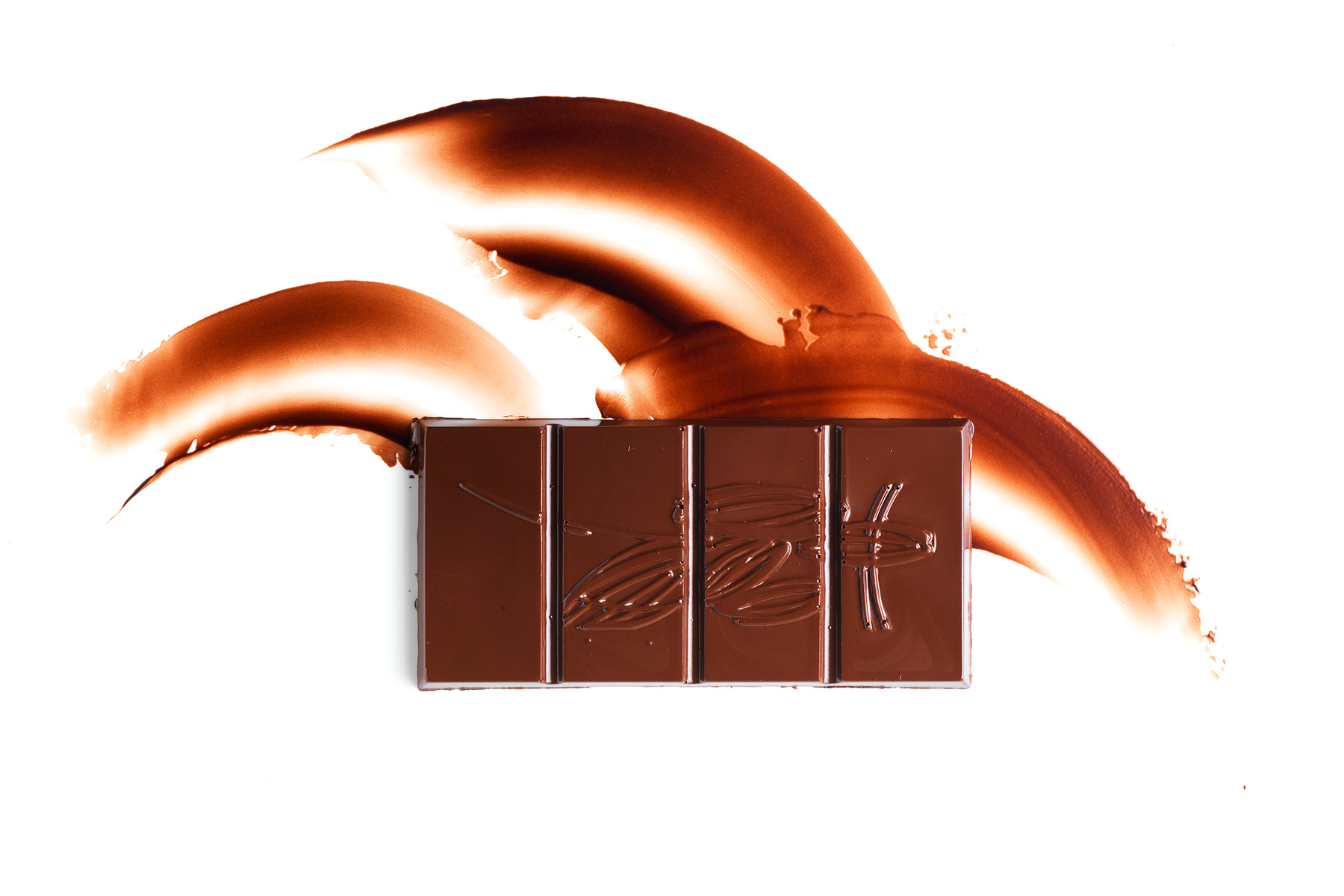 Studio Mixture, fabrique expérimentale d’images culinaires à Nantes : chocolat total, tablette