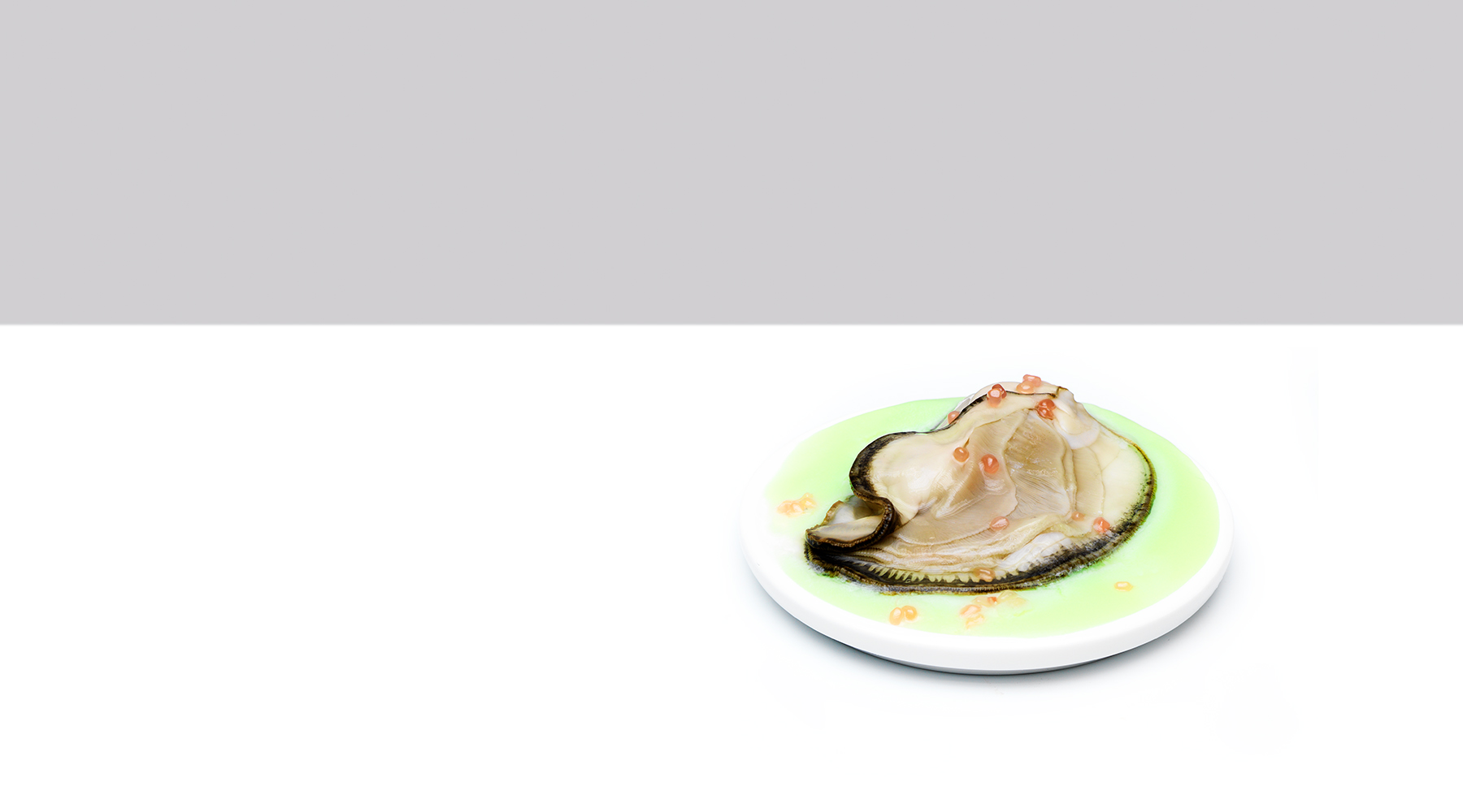 Studio Mixture, fabrique expérimentale d’images culinaires à Nantes : dish, huitre