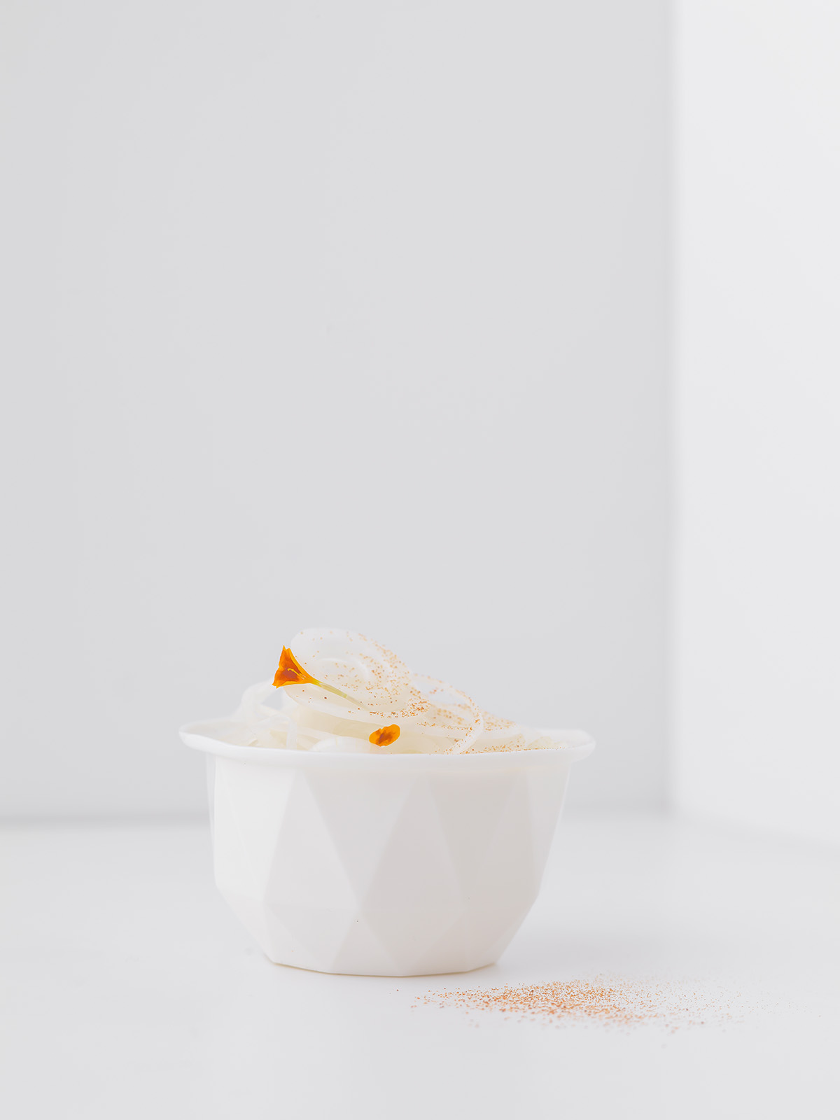 Studio Mixture, fabrique expérimentale d’images culinaires à Nantes : épure végétale (3)