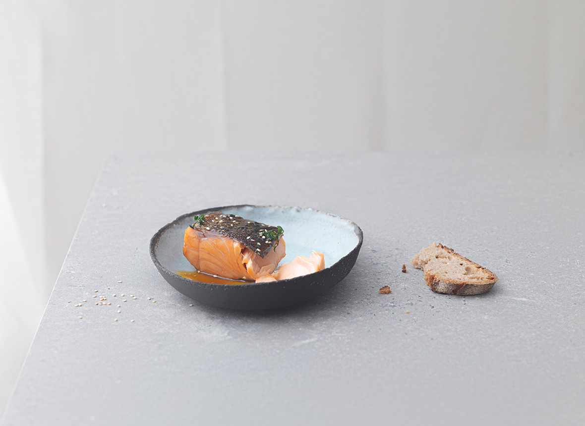 Studio Mixture, fabrique expérimentale d’images culinaires à Nantes : l'apaisante, saumon (2)
